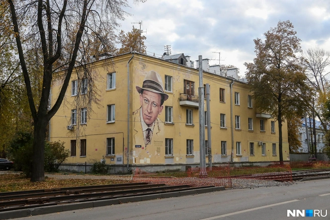 В микрорайоне можно наткнуться на несколько муралов | Источник: Наталья Бурухина / NN.RU