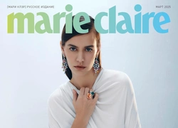 Мартовский номер журнала Marie Claire вышел с диджитал-обложкой