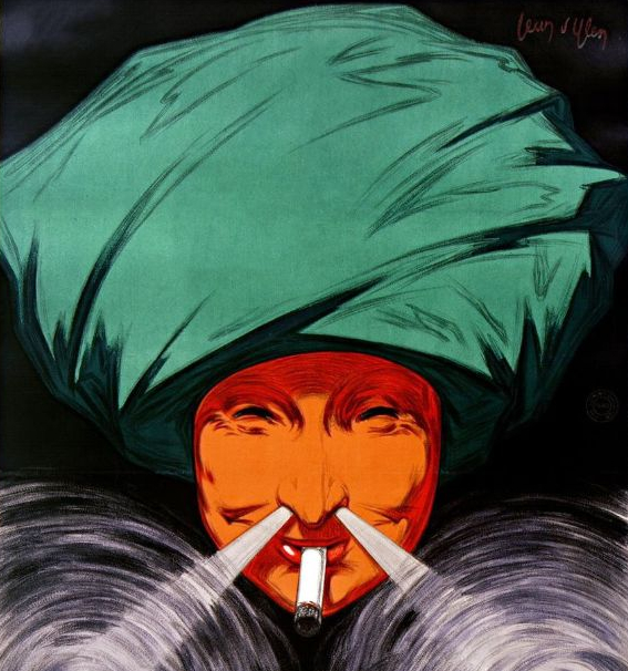 Фото №1 - 22 рекламных плаката сигарет столетней давности