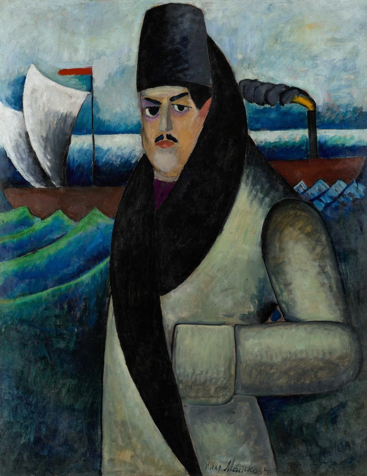 Илья Машков. «Автопортрет», 1911, ГТГ. | Источник: Государственная Третьяковская Галерея