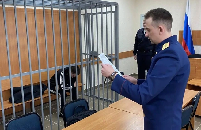 Подозреваемого задержали, ему предъявлено обвинение | Источник: «СУ СК России по Омской области» / T.me