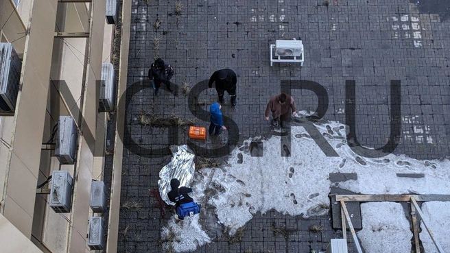 Подруга увидела через окно, как в жопу брюнетки суют хуй