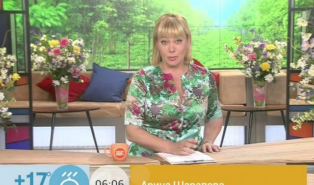 Арина Шарапова вернулась в «Доброе утро» на Первом канале спустя два года после ухода