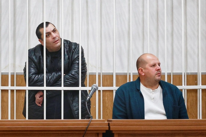 Карен Испирян в зале суда | Источник: Забайкальский краевой суд