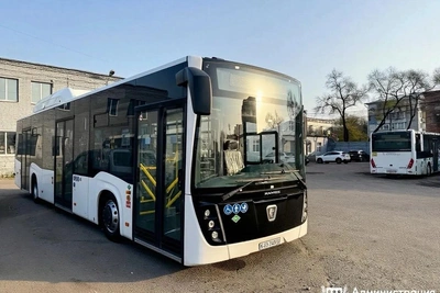 Два новых газовых автобуса прибыли в Благовещенск