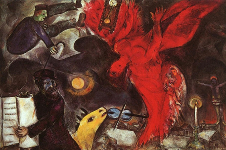 [тест] Выбери картину Марка Шагала, а мы скажем, какой смертный грех не дает тебе покоя