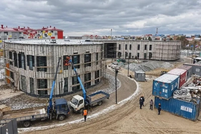 В Губкинском строят детский сад на 240 детей