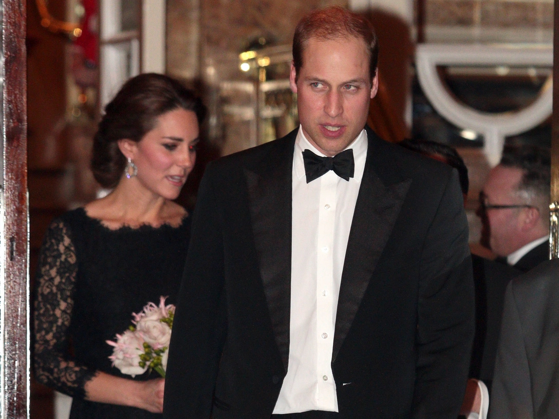 Чета Кембриджских в лондонском Palladium, 13 ноября 2014 | marieclaire.ru