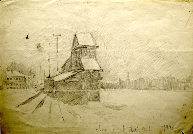 Владимир Успенский. Ленинград в январе — феврале 1944 года | Источник: предоставлено организаторами