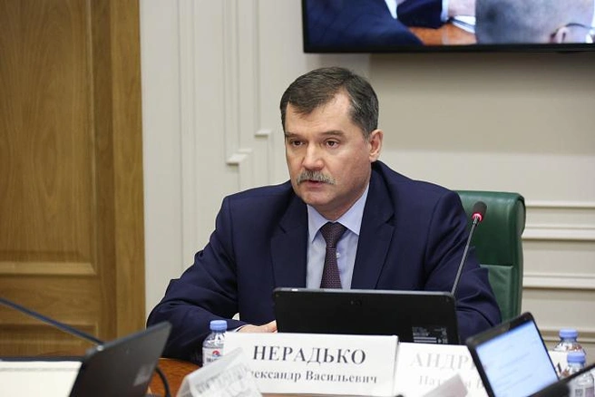 Нерадько задержали в Москве по делу о мошенничестве в особо крупном размере | Источник: СенатИнформ/ Пресс-служба СФ