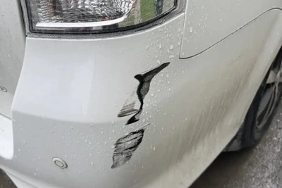 Притёрли Toyota Fielder во дворе: ищут свидетелей
