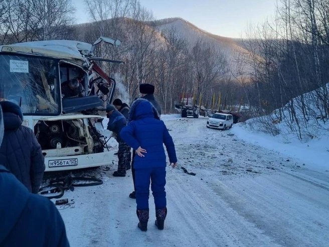 Всех пострадавших доставляют в больницу | Источник: полиция Приморского края