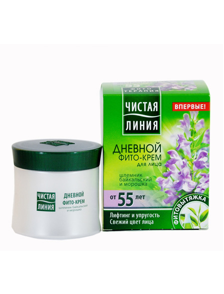 Дневной фито-крем «Шлемник байкальский и морошка», Чистая Линия
