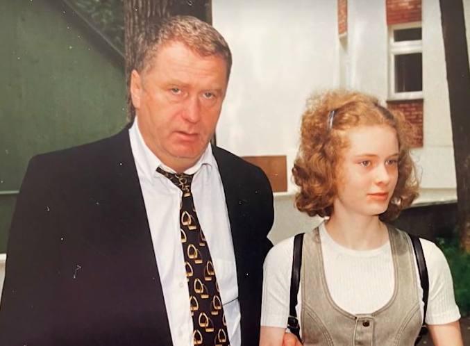 Владимир Жириновский с дочерью Настей | parents.ru