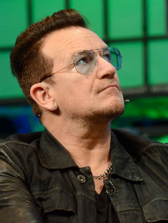 Солист группы U2 Боно