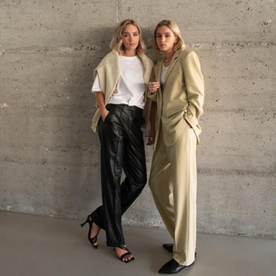 Как создать модный парный лук с сестрой или подружкой: показывают Лиза и Лена Мантлер