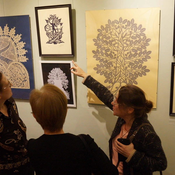 Выставка «Литовские легенды в искусстве карпиняй. Н.&nbsp;К.&nbsp;Рериху посвящается» | Источник: Музей-институт семьи Рерихов