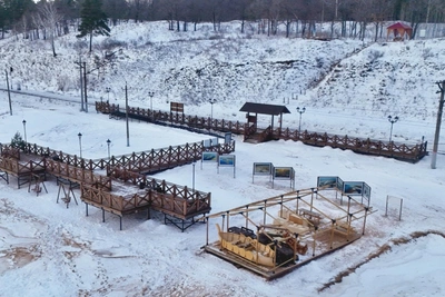 Free Ice Rink with Volga View Opens in Samara Region