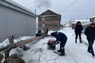 В Бодайбо расселяют дома после аварии
