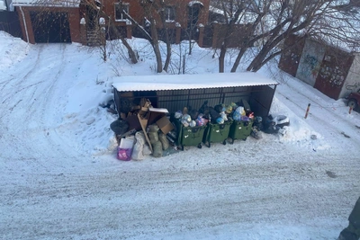 Мусор во дворах Новосибирска: где оставить заявку