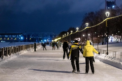 Каток на Михайловской набережной откроется 20 декабря