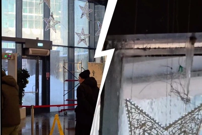 В небоскребе Москва-Сити прорвало пожарную трубу