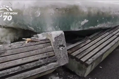 В Томске восстановят лавки, разрушенные ледоходом