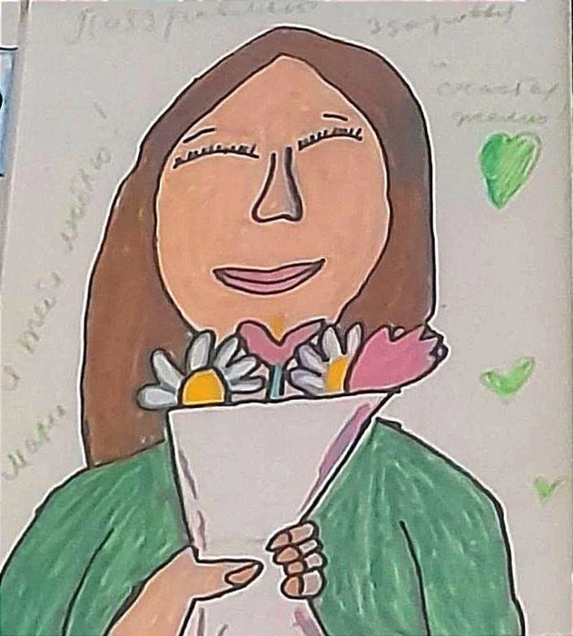 Кажется, мама этой 11-летней художницы утопает в любви!  | Источник: читательница 63.RU