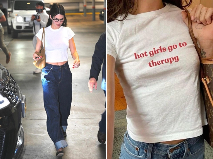 Baby tee — самая трендовая футболка лета 2025 | marieclaire.ru