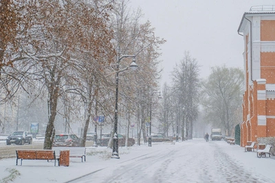 МЧС Прикамья предупреждает о снегопаде и гололеде