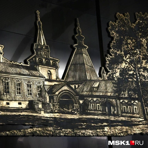 Станция посвящена достопримечательностям Звенигорода | Источник: Дарья Шутова / MSK1.RU