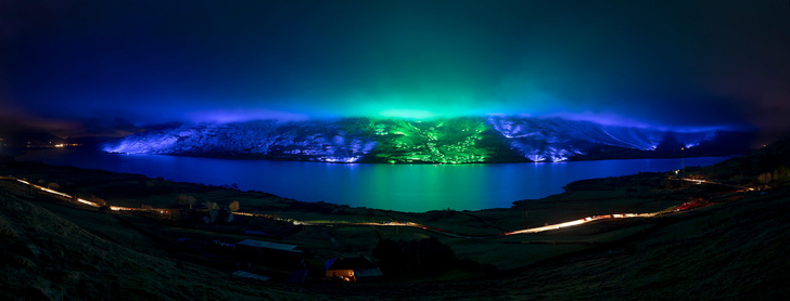 Северное сияние: световое шоу художника Кари Колы (фото 0)