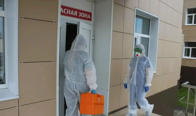 В учениях принимали участие нескольких ведомств | Источник: Минздрав Воронежской области / T.me