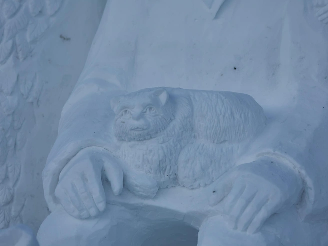 Фестиваль снежных скульптур проводится в Новосибирске с 2000 года. | Источник: Александр Ощепков / NGS.RU