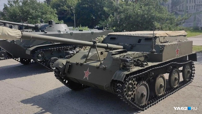 АСУ-57 была создана специально для десантуры, она обеспечивала противотанковую оборону и поставлялась в страны Варшавского договора и другие дружественные государства. | Источник: Кристина Мельникова