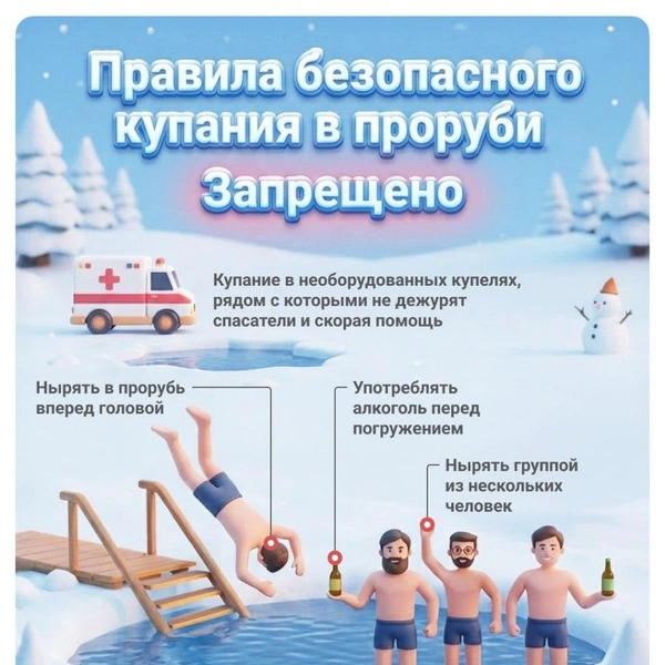 Кроме того, врачи запрещают употреблять алкоголь перед купанием | Источник: Городские медиа