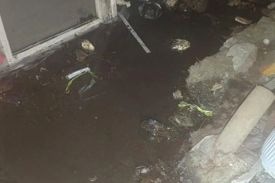 В Чите подвал дома затопило на две недели из-за прорыва трубы