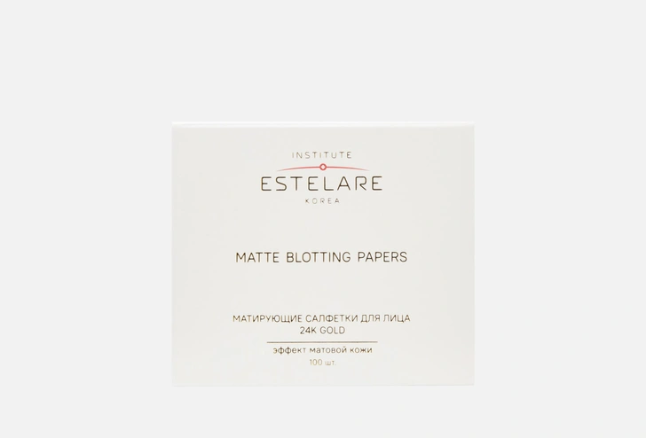  Матирующие салфетки для лица в футляре, Institute Estelare