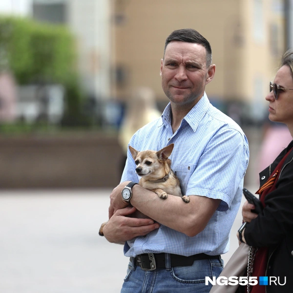 Омичи брали и своих питомцев  | Источник: Евгений Софийчук / NGS55.RU 