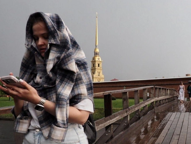 Карельский циклон определяет погоду в двух столицах | Источник: Михаил Огнев / «Фонтанка.ру»