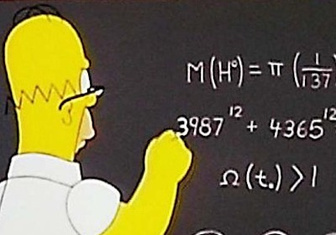 Гомер Симпсон рассчитал массу бозона Хиггса за десять лет до ученых