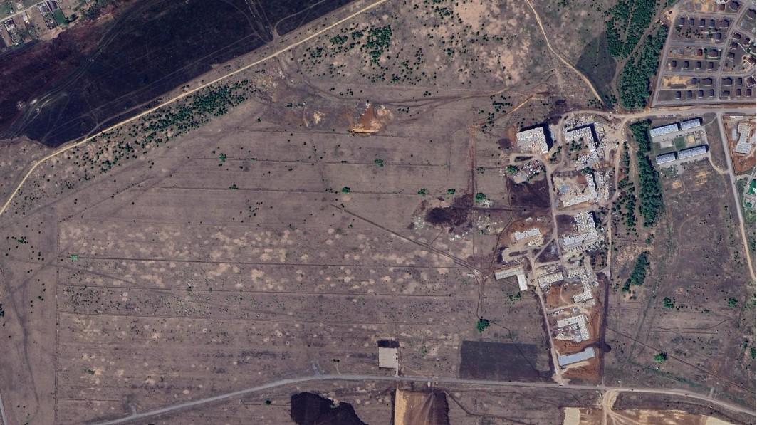 «Притяжение» в 2022-м и 2025-м | Источник: Google Earth