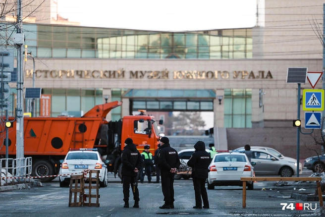 Улицу Елькина от Труда до Карла Маркса перекрыли с 4 утра | Источник: Наталья Лапцевич