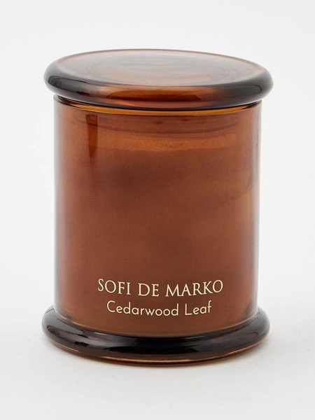 Свеча ароматическая Cedarwood Leaf, Sofi De Marko