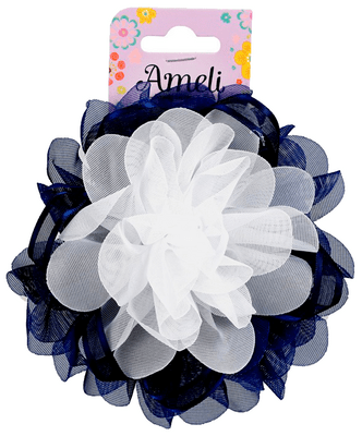 Резинка Ameli с двойным цветком 