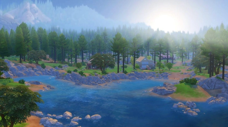 Гид по мирам в The Sims 4: все города, локации и семьи | Источник: скриншот The Sims 4