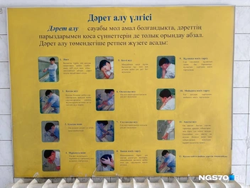 А рядом висит инструкция | Источник: Мария Лобанова / NGS70.RU