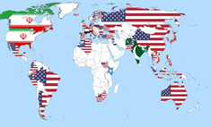 Карта: какую страну граждане других стран считают максимальной угрозой