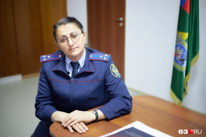 Руководитель Самарского следственного отдела на транспорте Рита Даниелян | Источник: Роман Данилкин / 63.ru