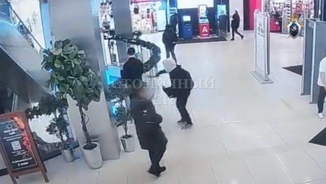 В Москве задержали 16-летнего подростка, который напал на охранника ТЦ на Ореховом бульваре | Источник: Столичный СК / T.me